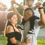 Local family enjoying a walk in Quinns Rocks, Perth — STB Electrical supports the local community.