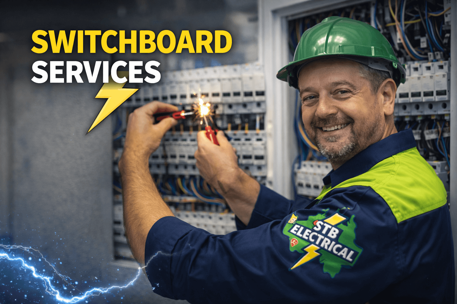 Steve Booth completing switchboard upgrade in Perth